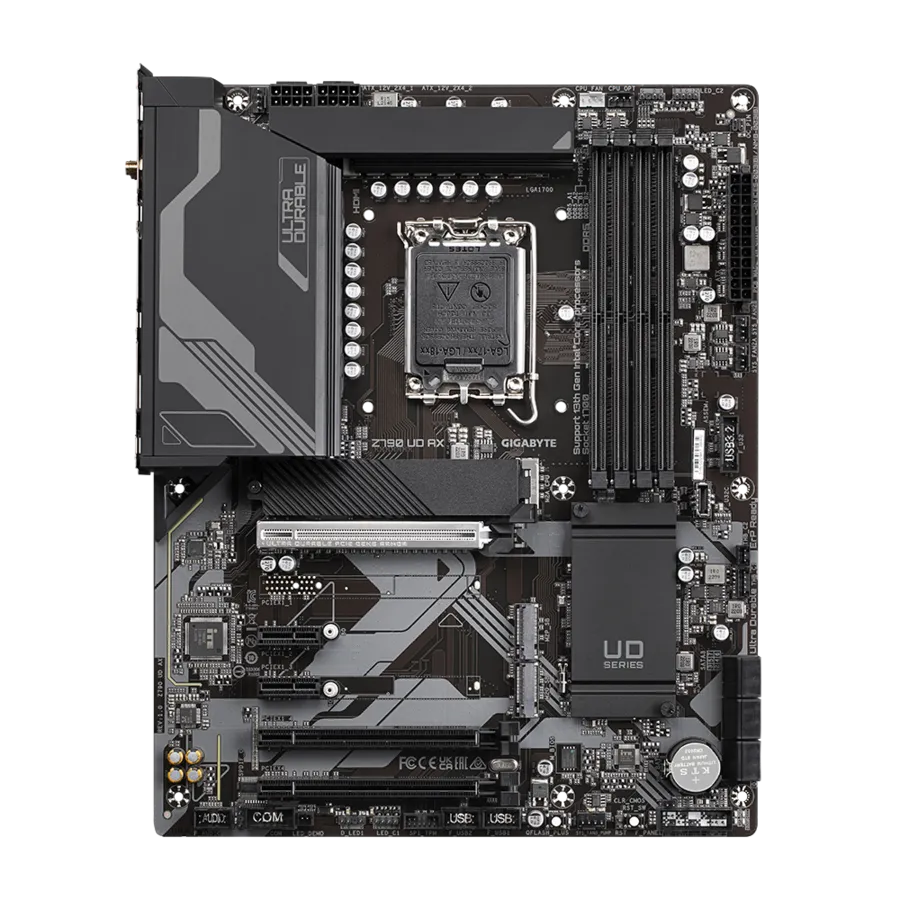 Gigabyte Z790 UD AX WIFI DDR5 Motherboard For Intel  12th | 13th | 14th Gen view 5